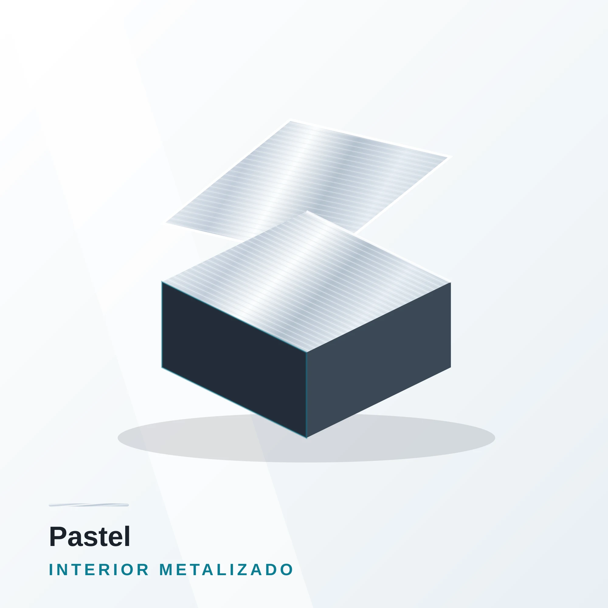 Embalagem Metalizada para Pastel para delivery — embalagem food service Forpack