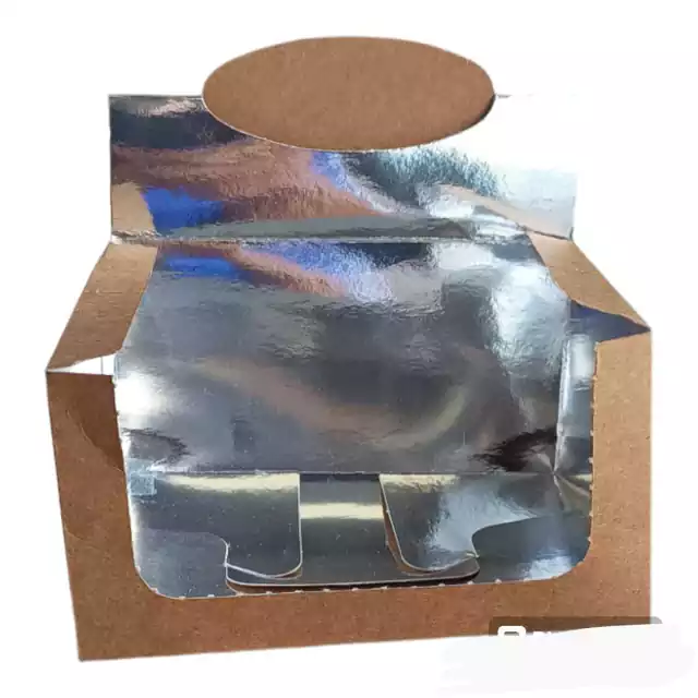 Caixa Expositora Bandeja Display P/ Doces Alfajor 13x10 50un para delivery — embalagem food service Forpack