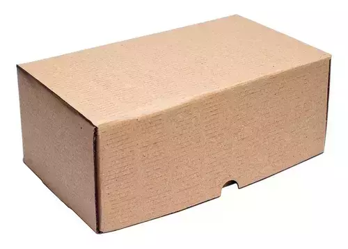 Cx Papelão Dupla Face Mercado Envio Correio 20x16x7 25un para delivery — embalagem food service Forpack