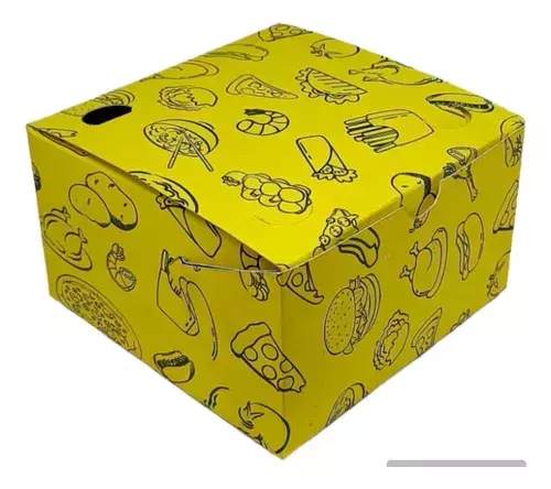 Embalagem Delivery Hambúrguer/porções/salgados 50un para delivery — embalagem food service Forpack