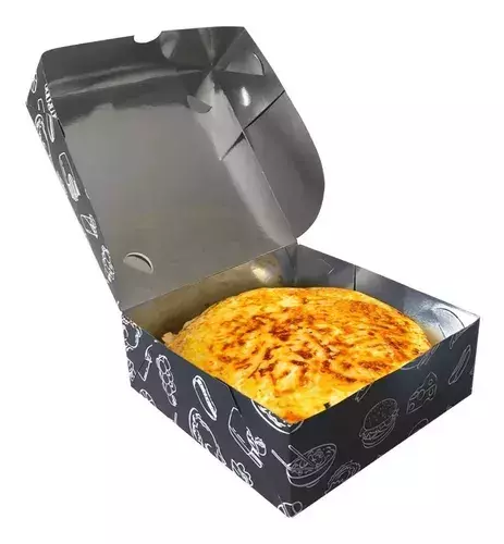 Embalagem Metalizada Beirute Lanches Porção Delivery 50un para delivery — embalagem food service Forpack