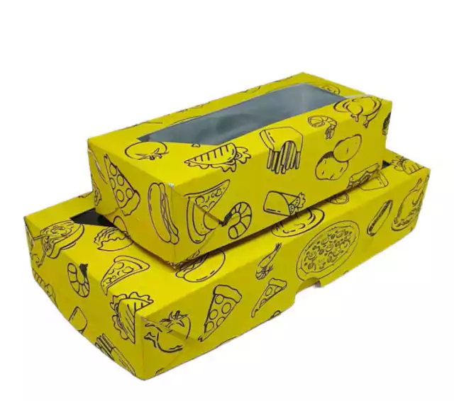 Embalagem Sushi Metalizada Delivery C/visor 50un para delivery — embalagem food service Forpack