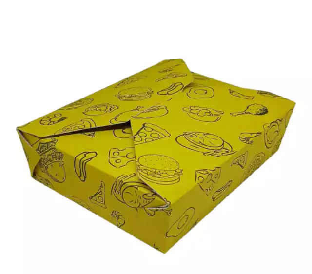 Marmita Box Antivazamento Internamente Laminado 50un para delivery — embalagem food service Forpack